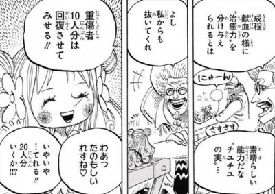 悪魔の実図鑑 76ページ チユチユの実 One Piece 悪魔の実の独自考察