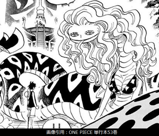 悪魔の実図鑑 44ページ ヘビヘビの実 モデル アナコンダ One Piece 悪魔の実の独自考察