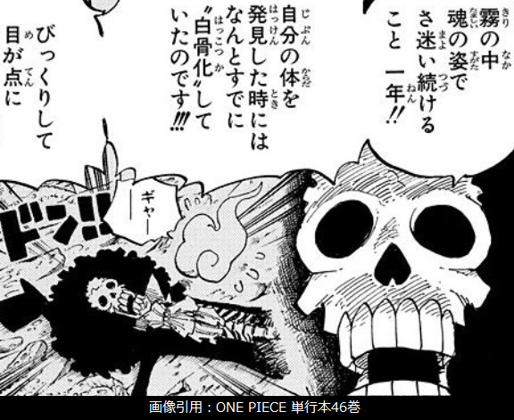 スリラーバーク編 One Piece 悪魔の実の独自考察